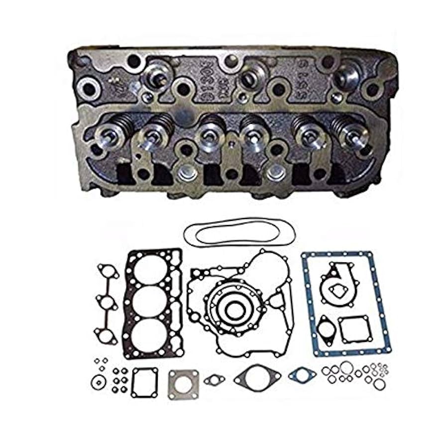 ドカポン Amazon.com: Cylinder Head with Valves + Full Gasket Kit for